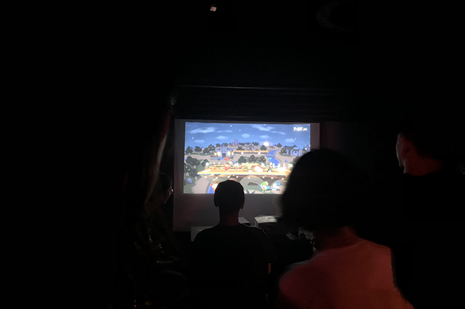 gaming656 in 台北人気ライブハウス The wall 内にある The bar へ遊びに行く