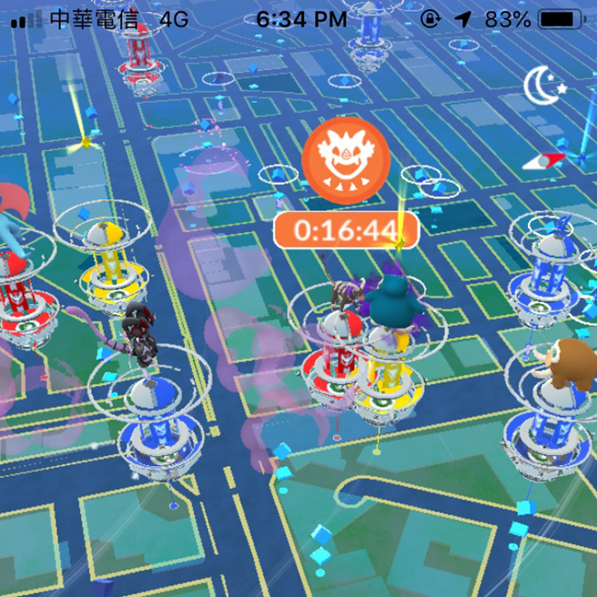 in 台北市中山付近おすすめポケモンGOスポット