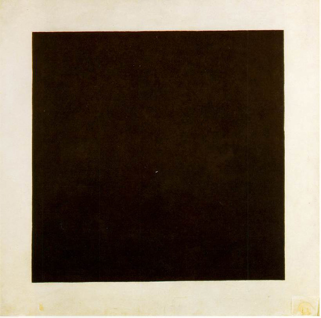 Malevich.black square in 【2019年版】台北市立美術館に行ってきた！Ryoji Ikeda 展レポート
