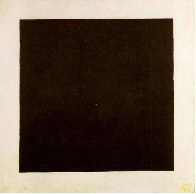 Malevich.black square in 【2019年版】台北市立美術館に行ってきた!Ryoji Ikeda 展レポート