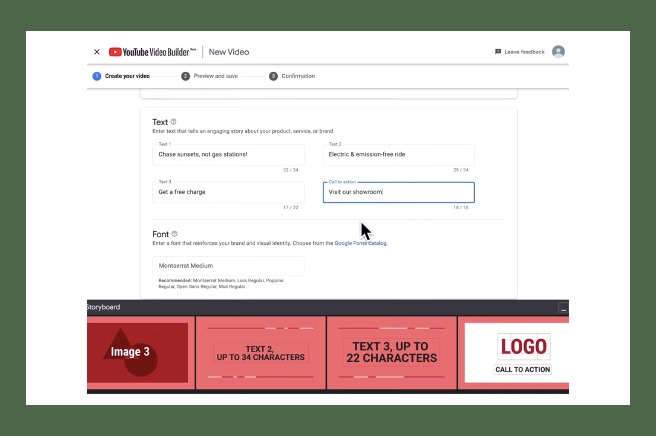 Video Builder 加入文案 in 免經驗無痛上手!用 YouTube Video Builder 製作免費動畫影片