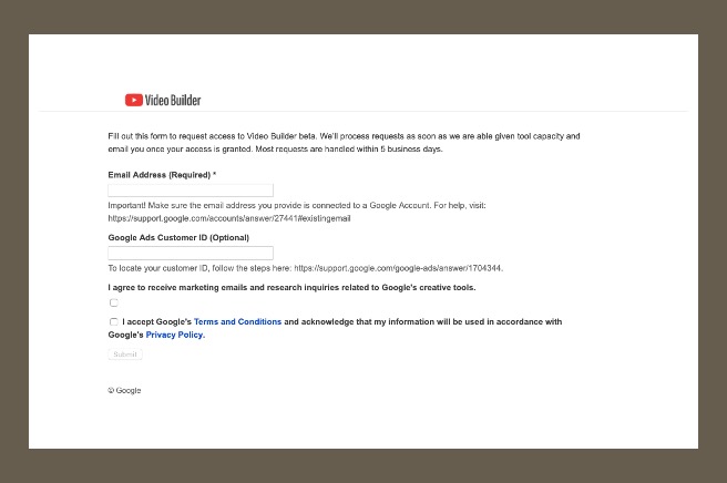 Video Builder 申請服務 in 免經驗無痛上手！用 YouTube Video Builder 製作免費動畫影片