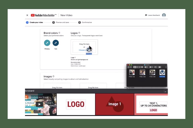 Video Builder 選擇顏色 插入Logo in 免經驗無痛上手!用 YouTube Video Builder 製作免費動畫影片