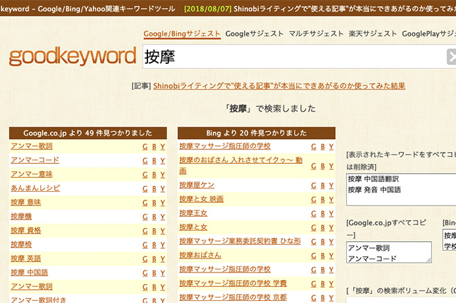 goodkeyword anmo