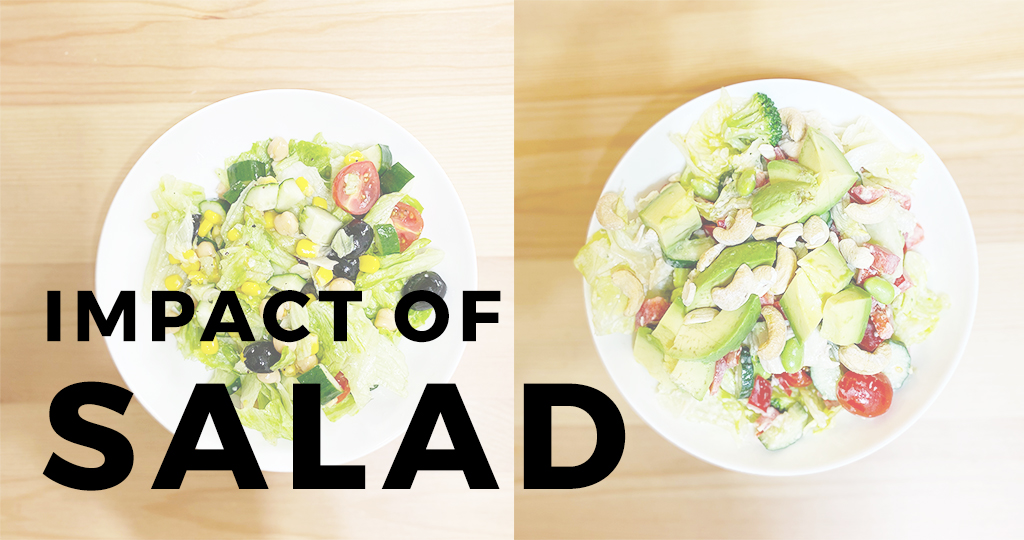台湾で毎日サラダを一食食べ始めて1ヶ月経った感想