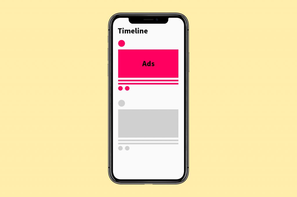 timeline ads in 【2021 ver.】The reality and effect of LINE Ad in Taiwan