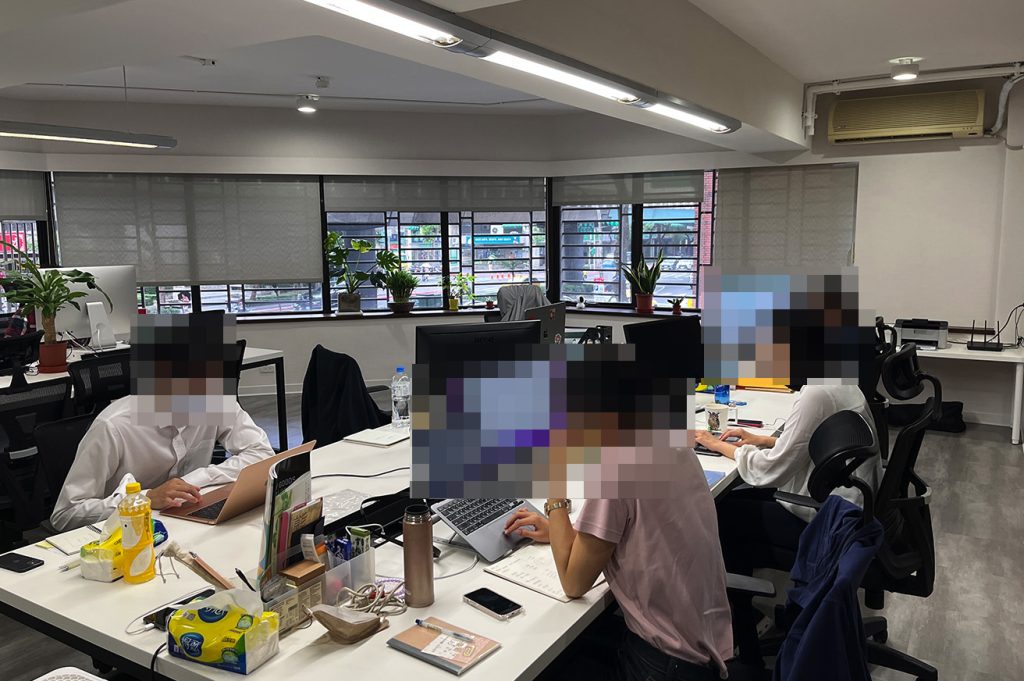 作業 1 in 【2022年】applemint オフィス引っ越しの裏側(オフィス引っ越しました?)