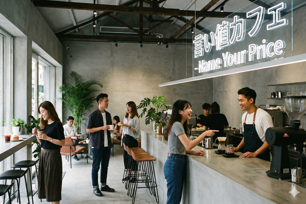 coffee in applemint lab で考えている実験 in 台北