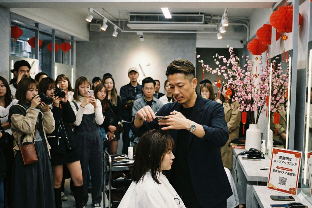 美容院 in applemint lab で考えている実験 in 台北